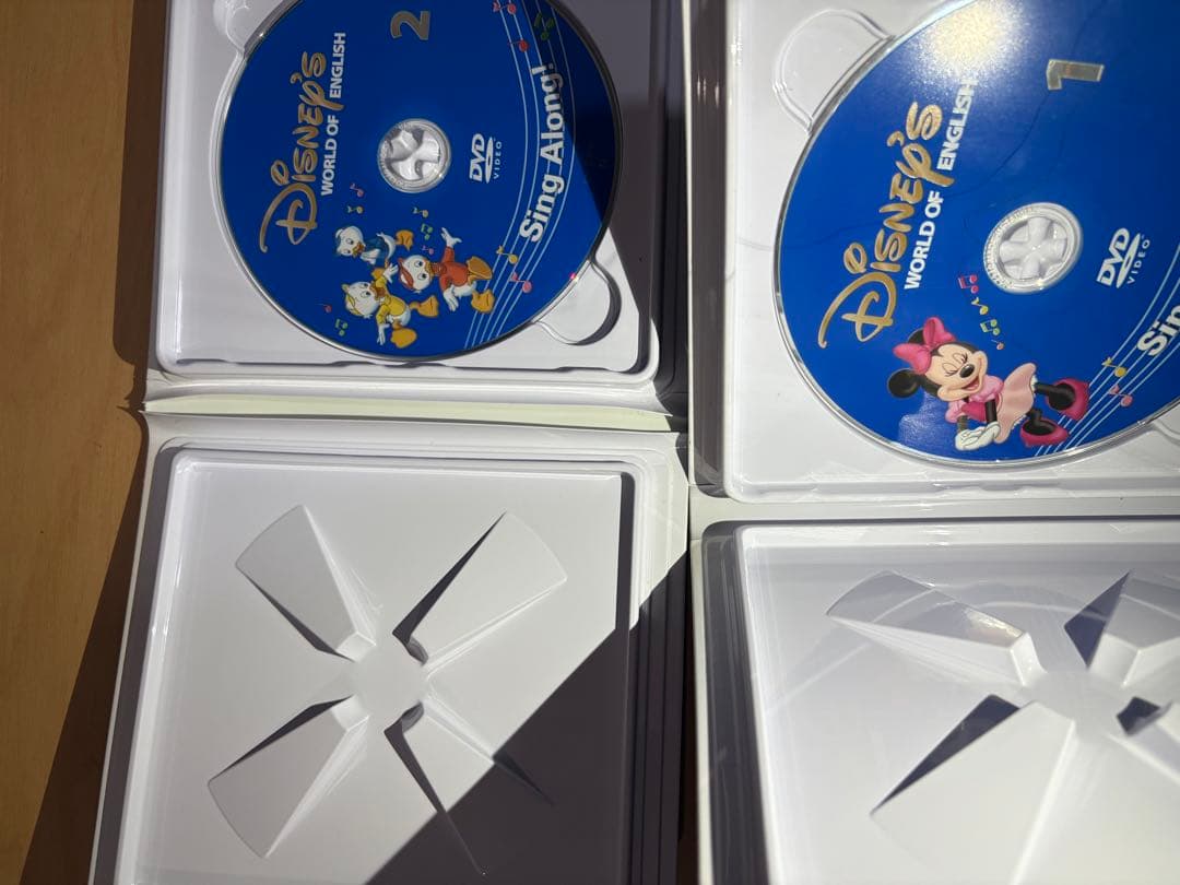 Disney's World of English DVDセット