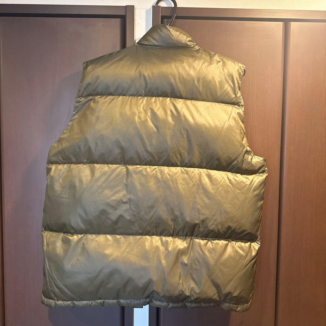 【美品】beams + SIERRA DESIGNS ダウンベスト オリーブ L
