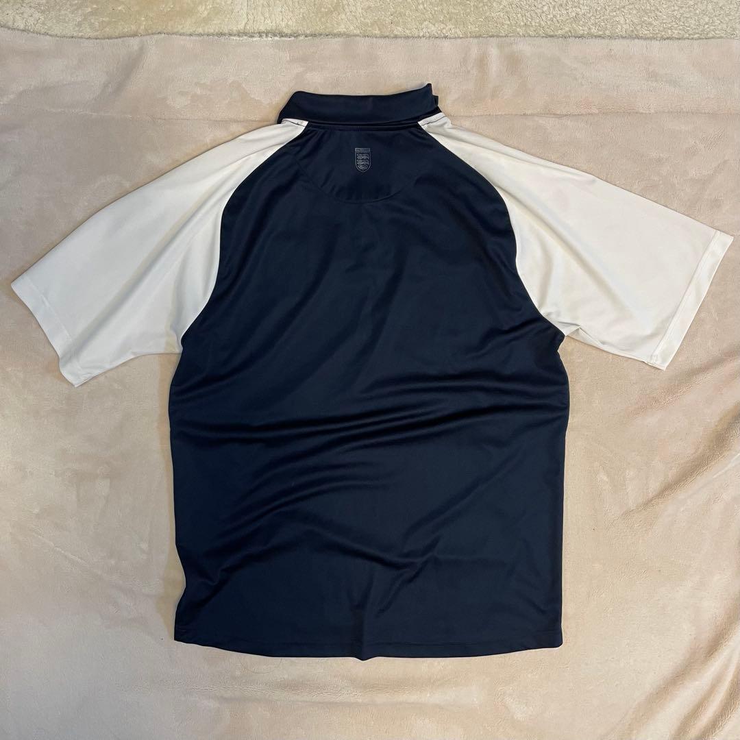 Umbro イングランド代表 ポロシャツ ハーフジップ サッカー 00s