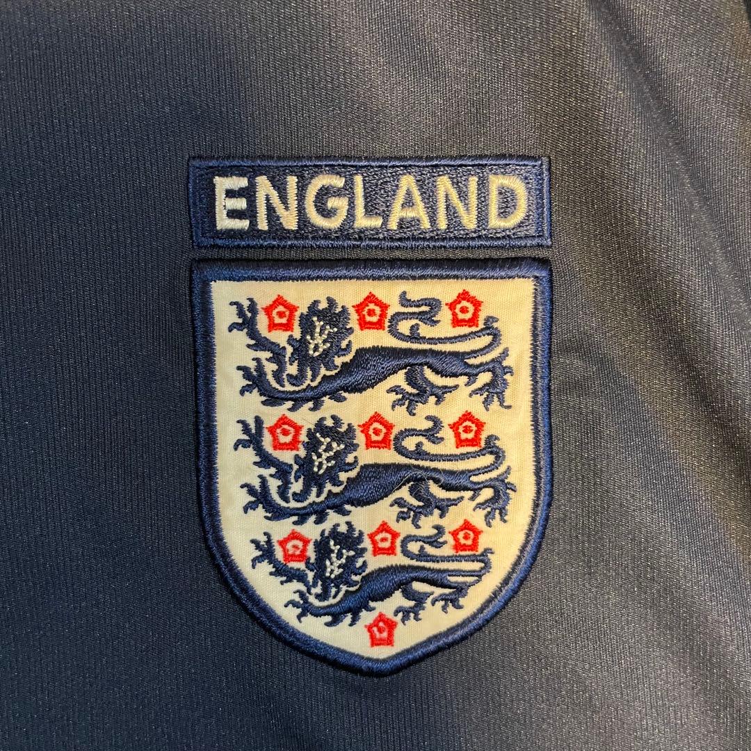 Umbro イングランド代表 ポロシャツ ハーフジップ サッカー 00s