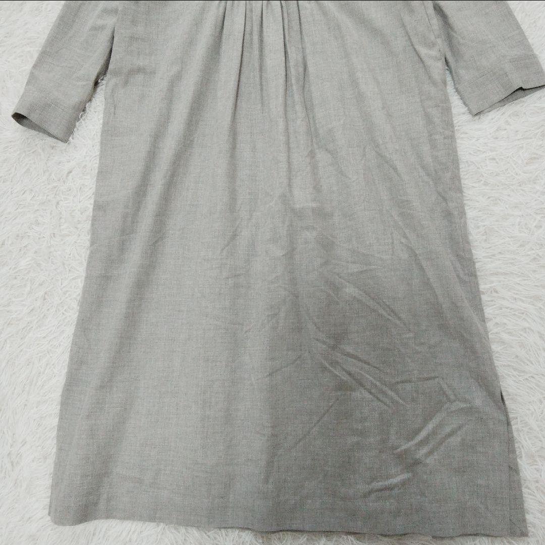 PLAIN PEOPLE プレインピープル コットンヤクワンピース グレー