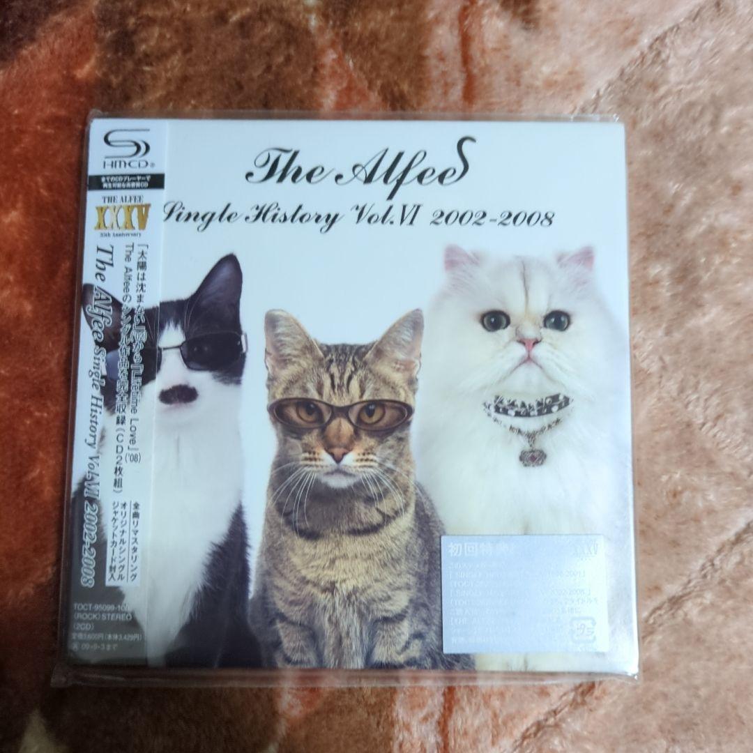 新品　CD THE ALFEE　Single History Vol.5+6