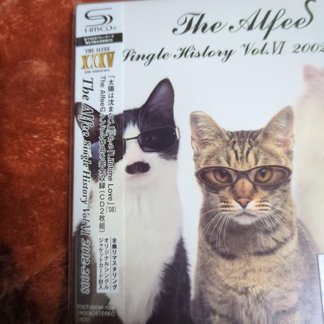 新品　CD THE ALFEE　Single History Vol.5+6