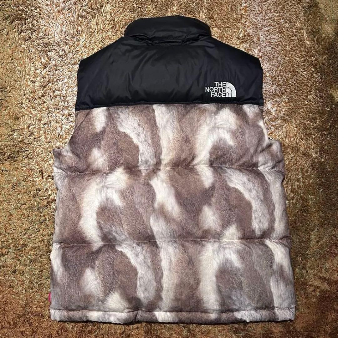 supreme × THE NORTH FACE 13aw ヌプシダウンベスト
