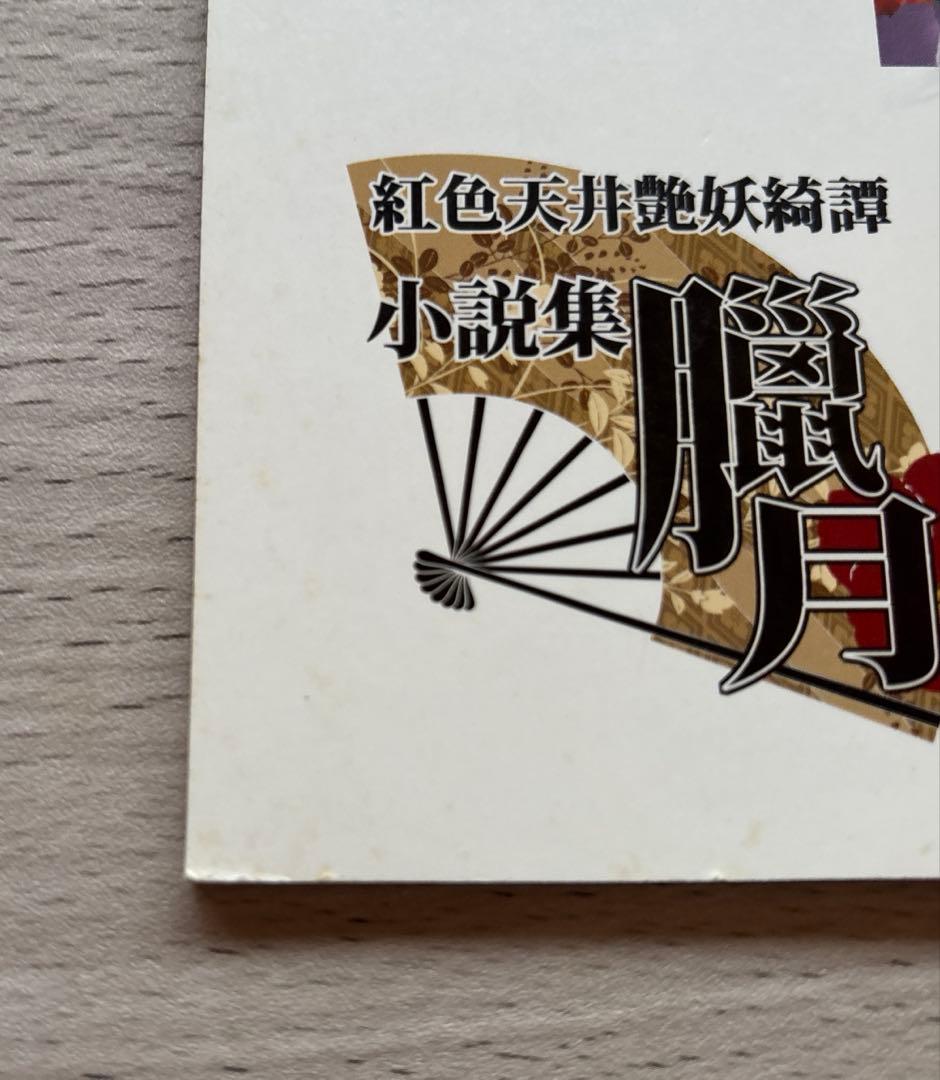 紅色天井艶妖奇譚 中条ローザ 九重 臘月 病める王 小説集 ファンブック
