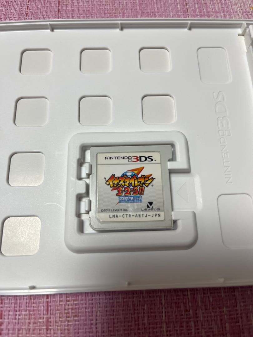 【諸事情により3/6までの出品】3dsソフト　円堂守伝説　（おまけ付き）
