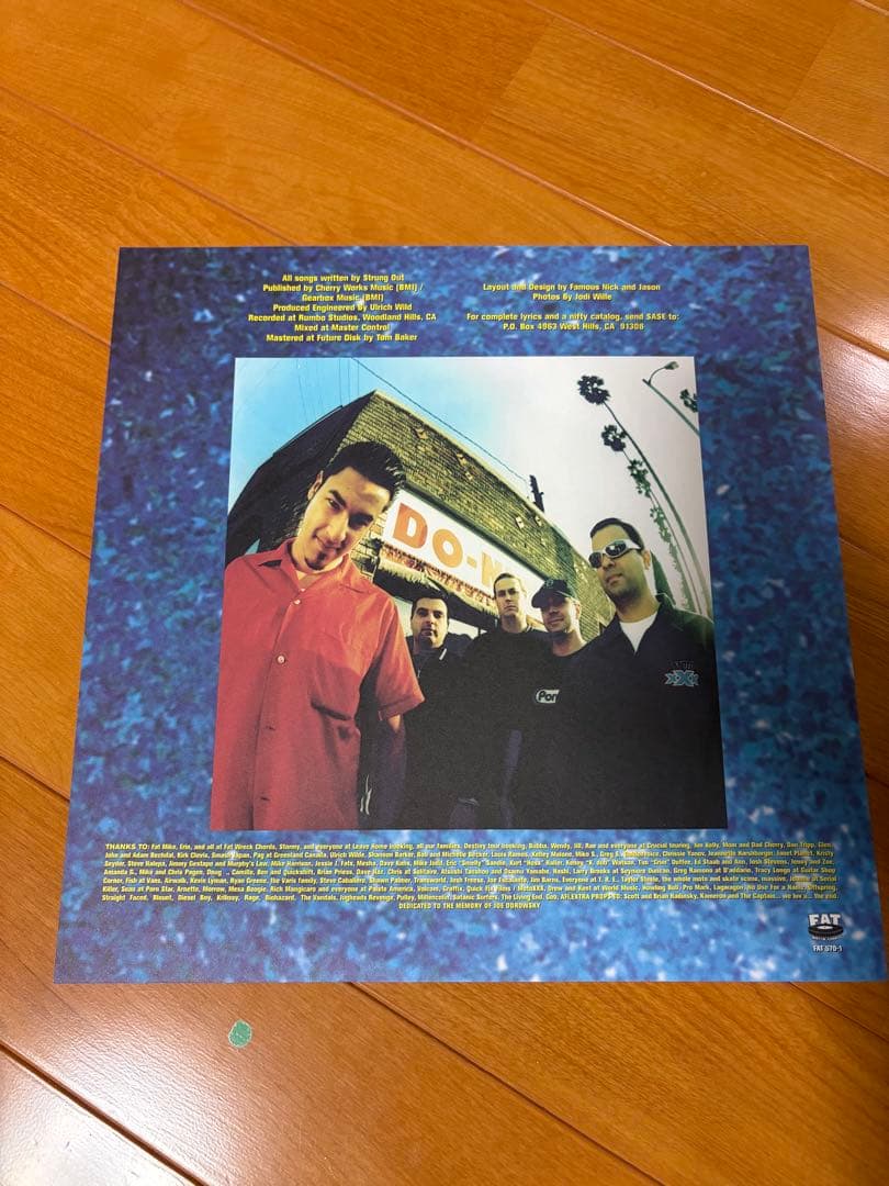 中古　レコード　STRUNG OUT Twisted by Design