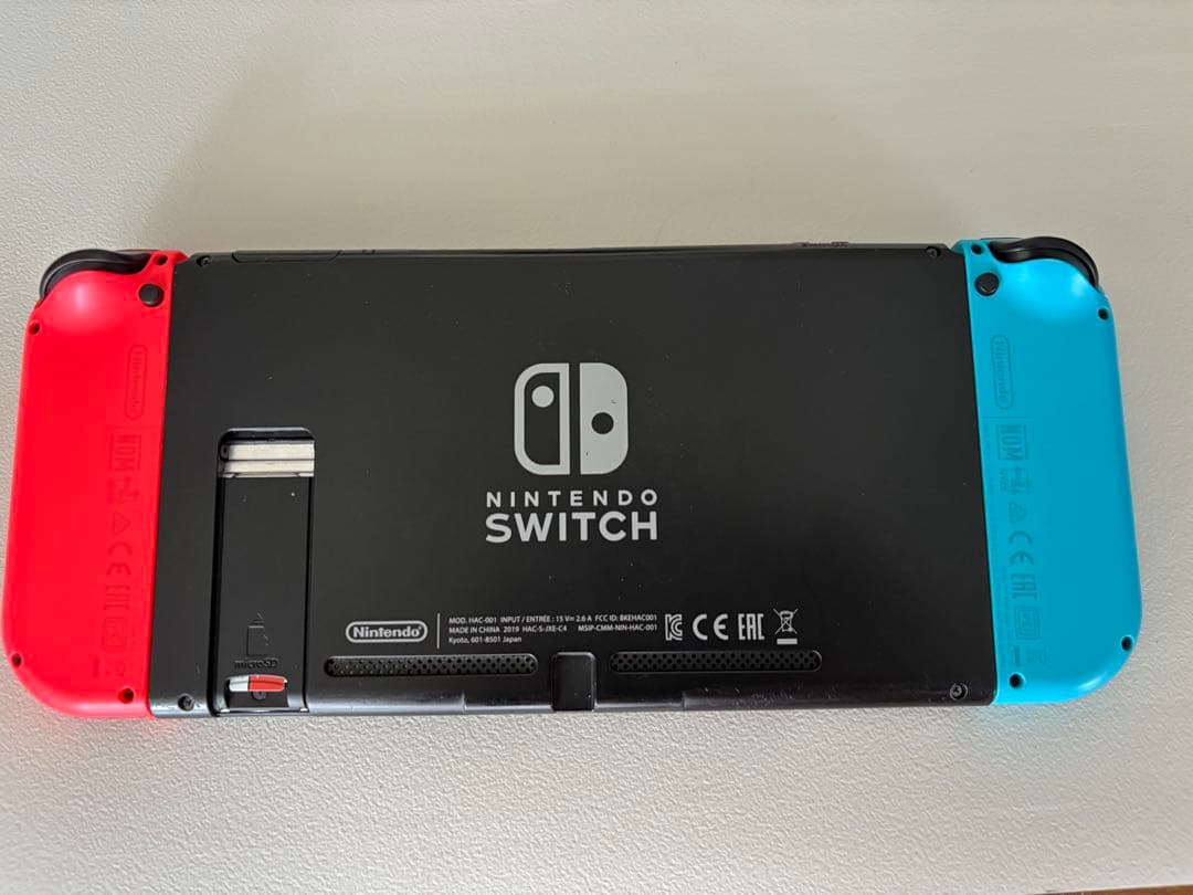 Nintendo Switch 本体 青/赤 Joy-Con、充電器付