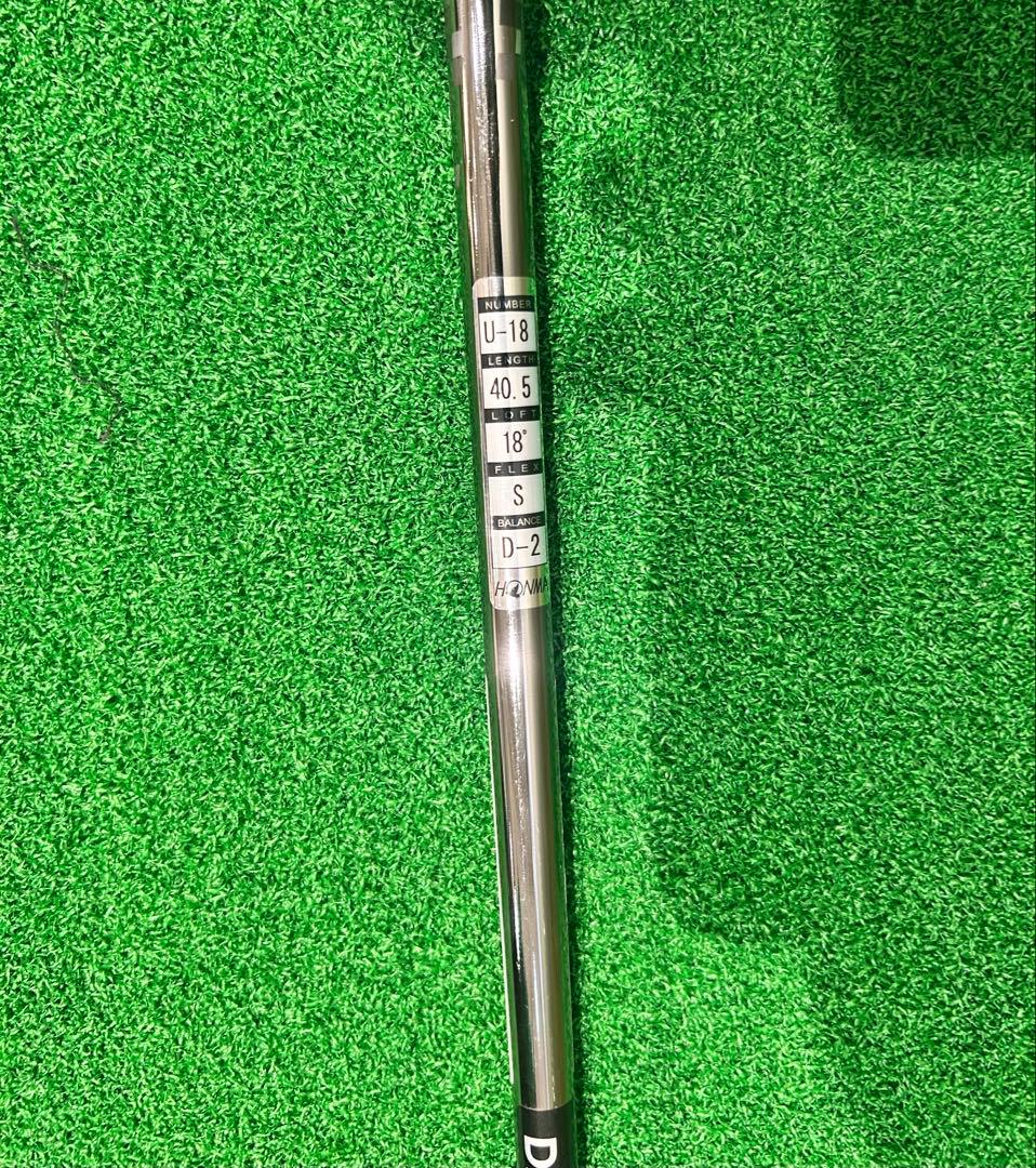 HONMA TW757 ユーティリティ U18 Sフレックス demo
