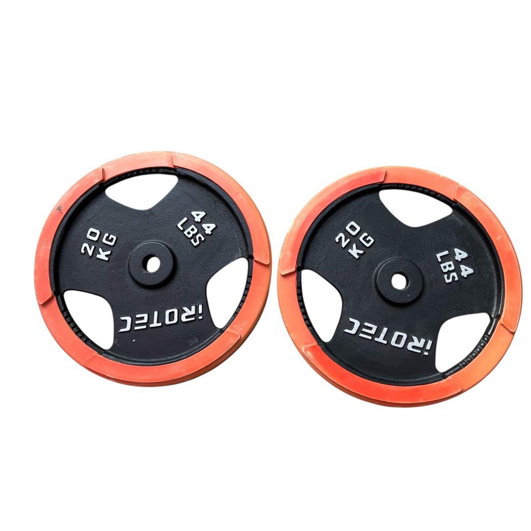 IROTEC 20kg×2 ダンベルプレート　アイロテック　送料無料