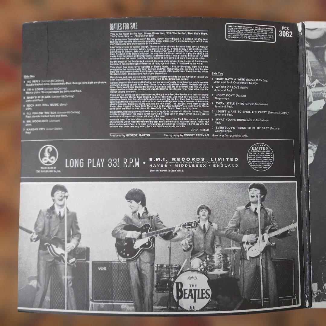 UK盤BEATLES FOR SALE