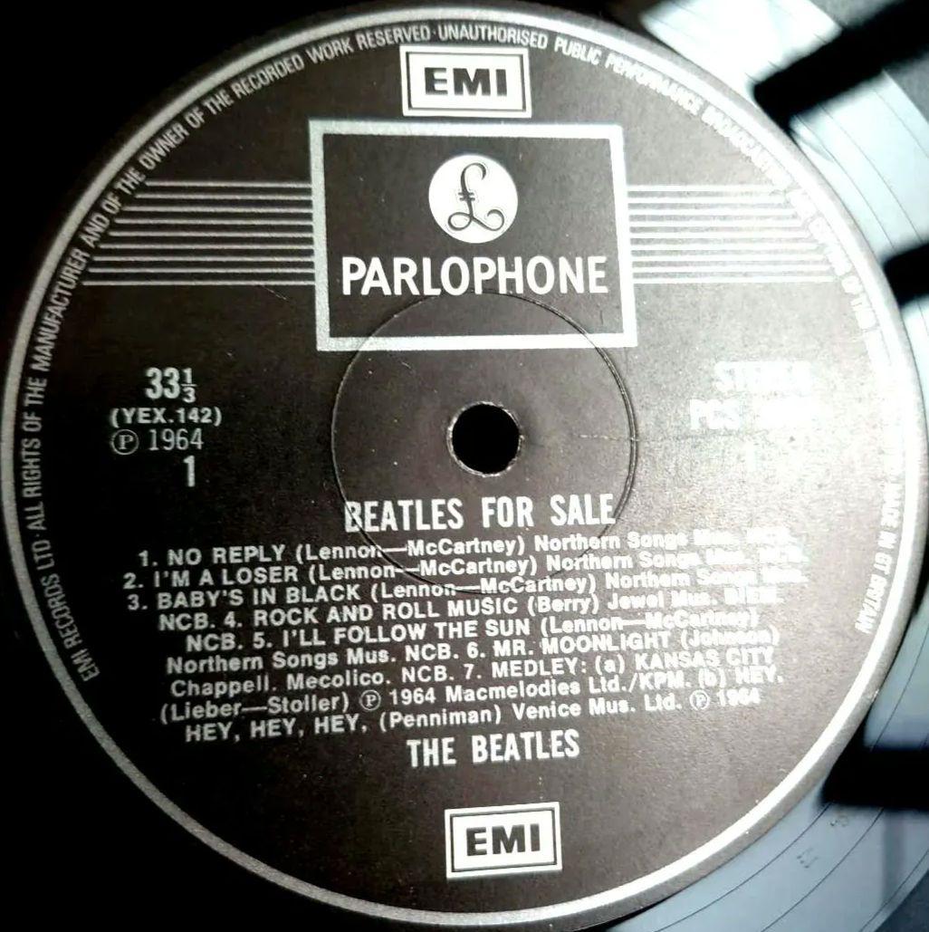 UK盤BEATLES FOR SALE
