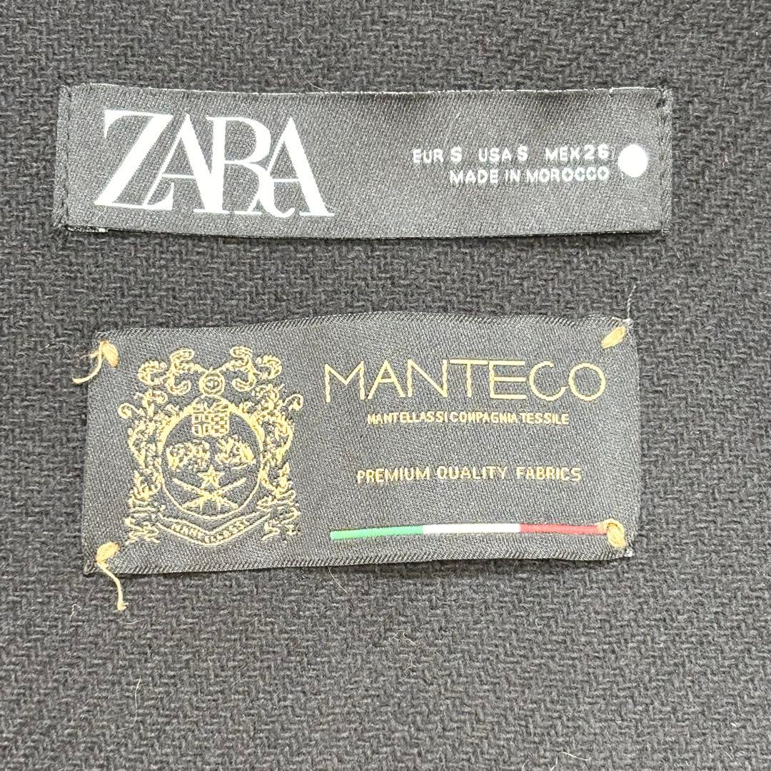 【希少・美品】ZARA × MANTECO ケープコート ポンチョ トグル留