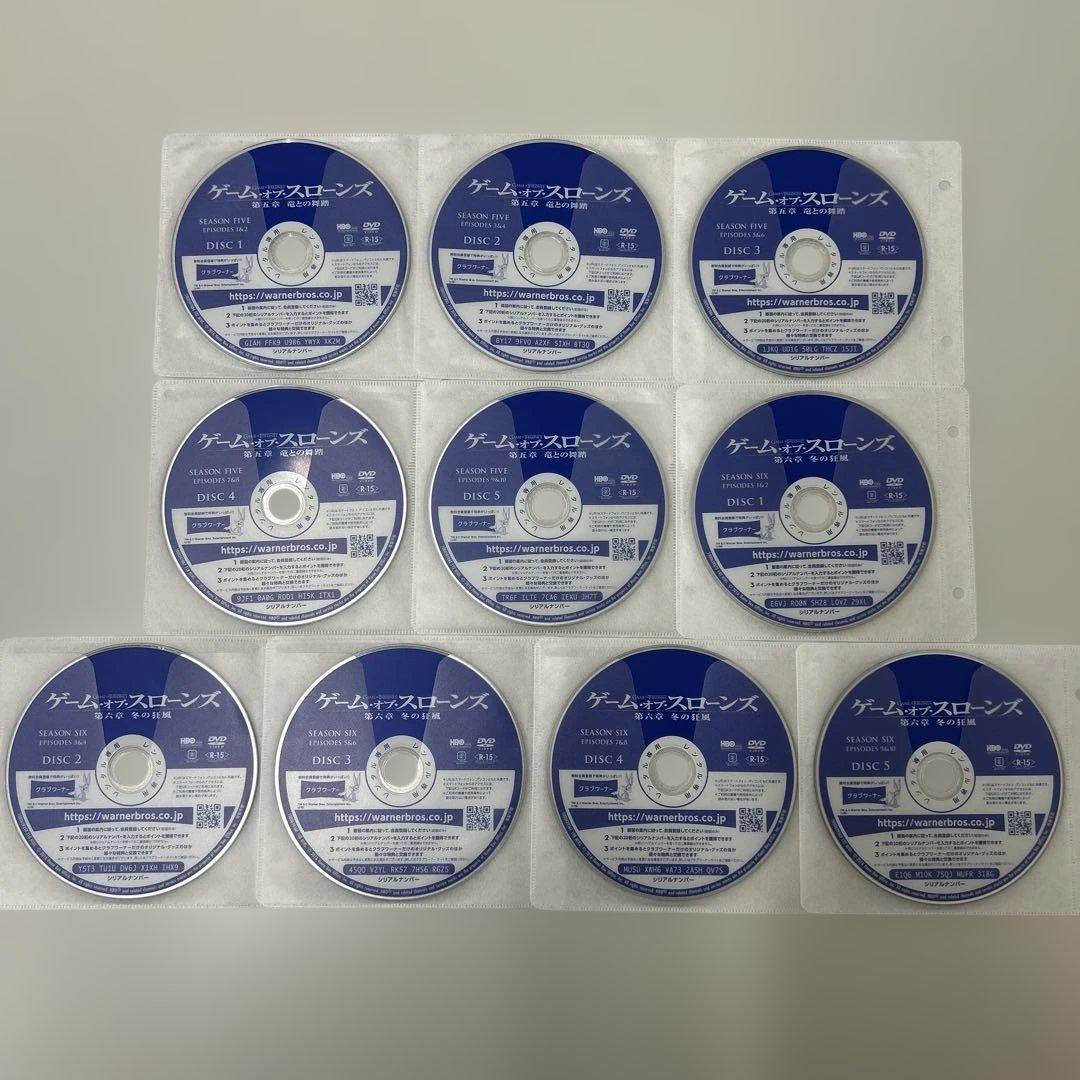 ゲームオブスローンズ　DVD 全40巻　全巻セット　レンタル落ち