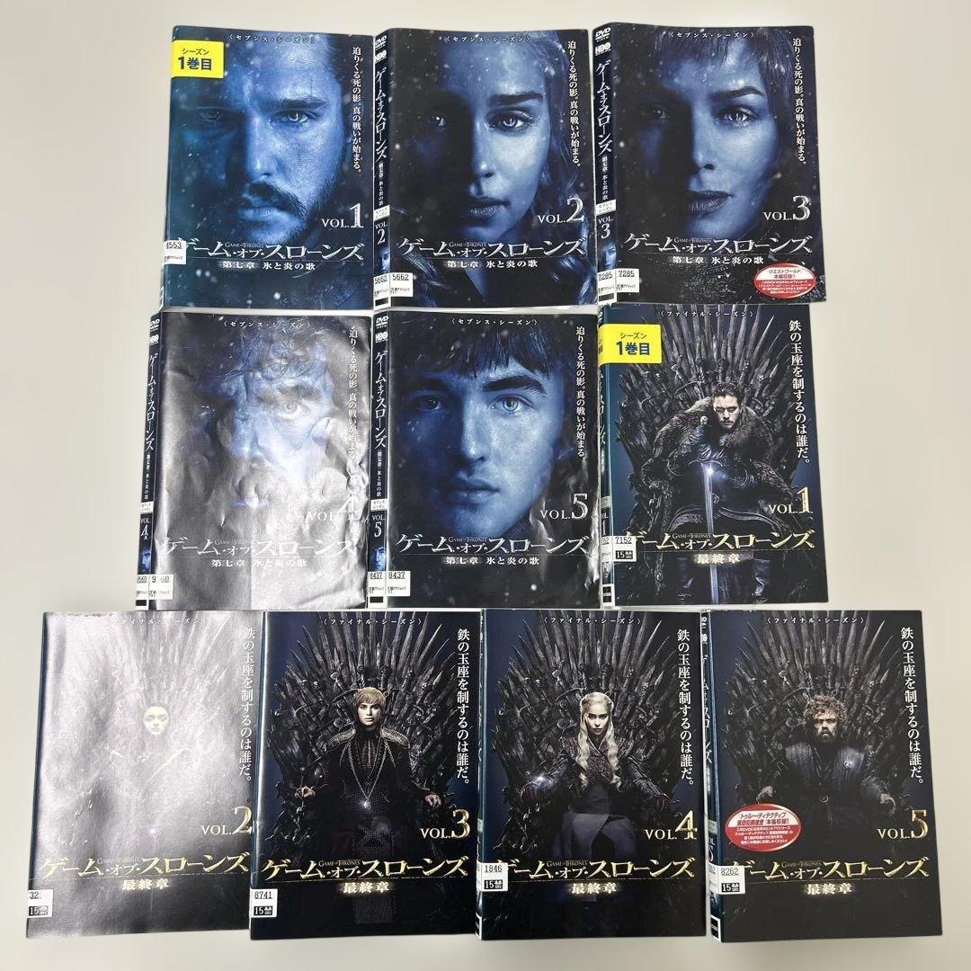 ゲームオブスローンズ　DVD 全40巻　全巻セット　レンタル落ち