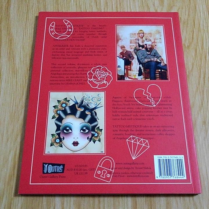 洋書 タトゥー イラスト 作品集 Angelique Houtkamp