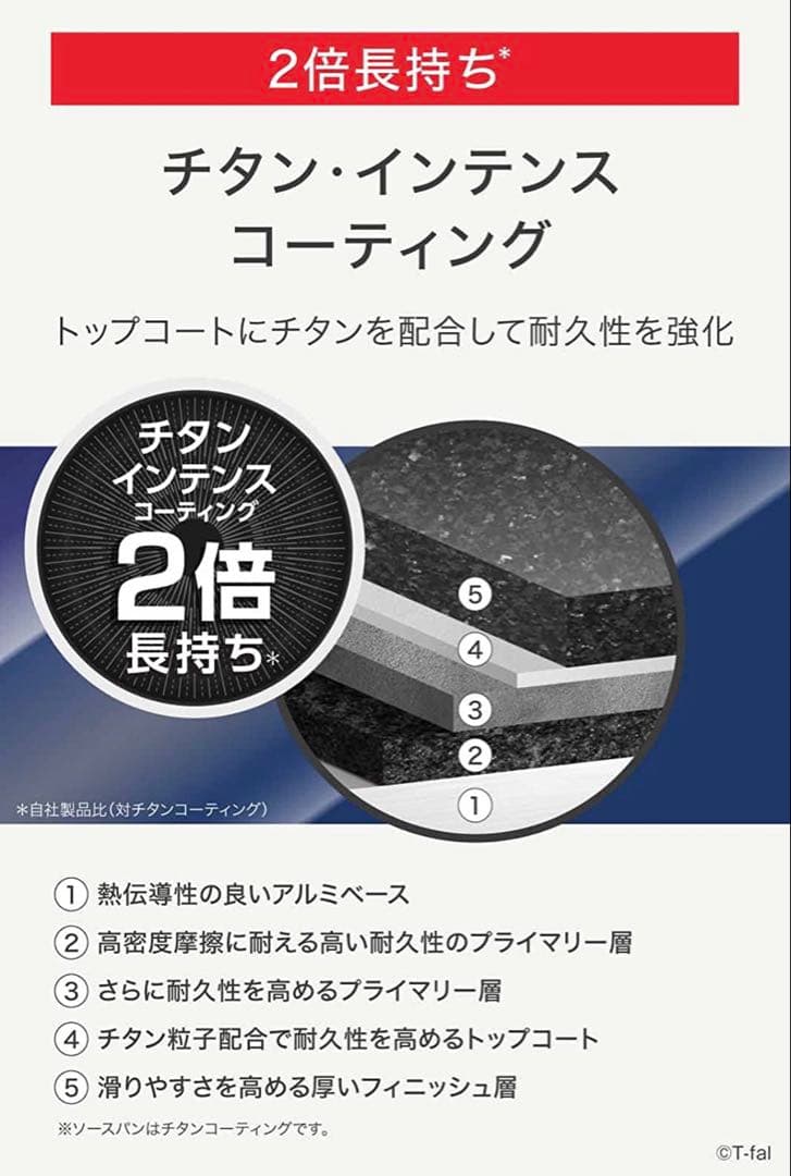 【特別セット】ティファール　ソースパン　ガス火専用　フレンチ長持ち　4点セット
