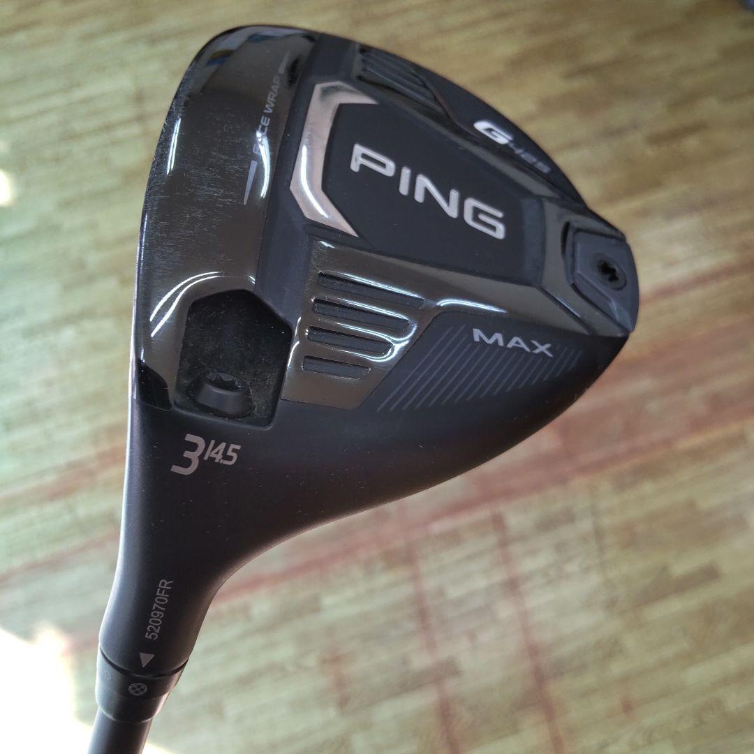 レフティーPING G425 MAX フェアウェイウッド３番14.5度