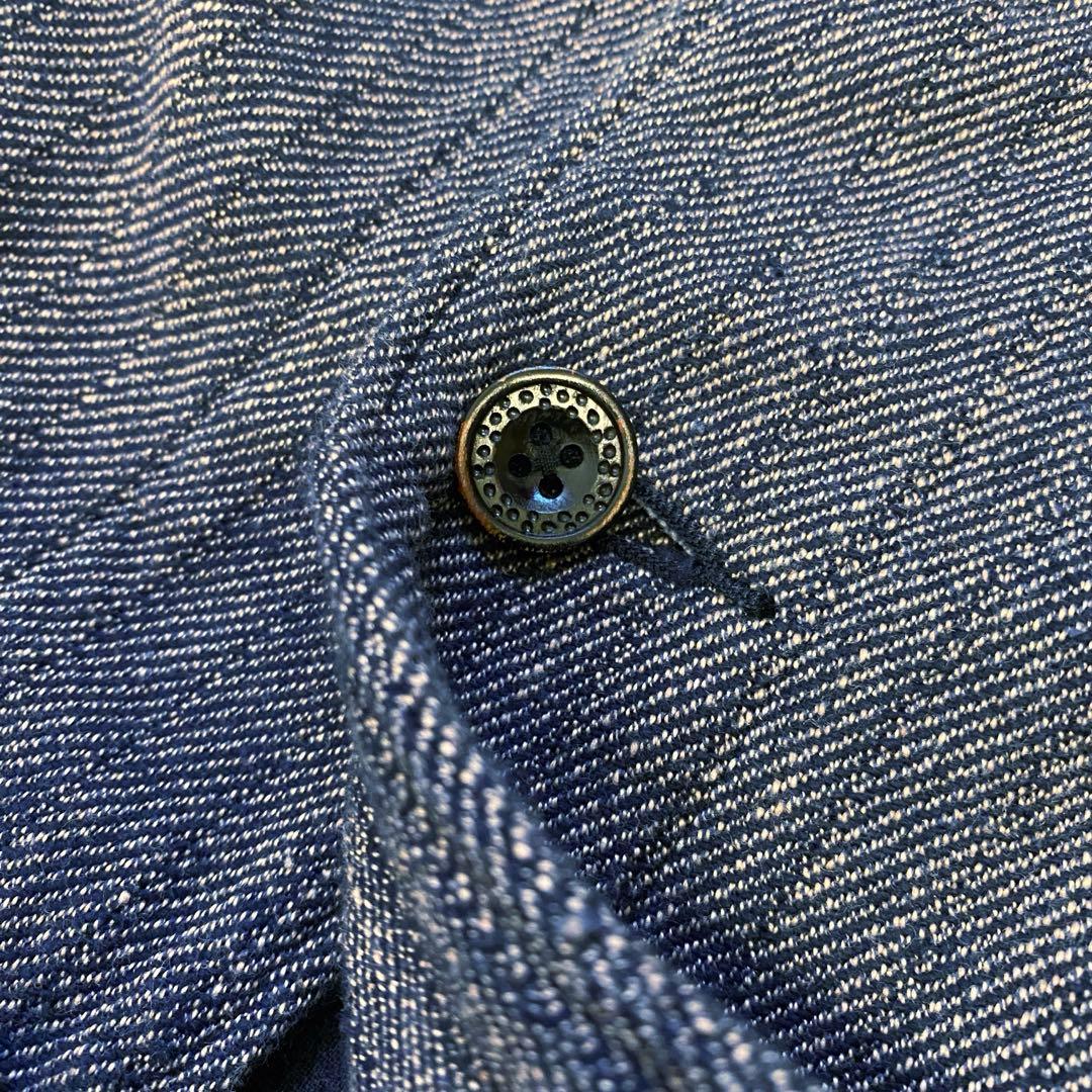 45R 45rpm コットン ベスト ネイビー 大きいサイズ size3