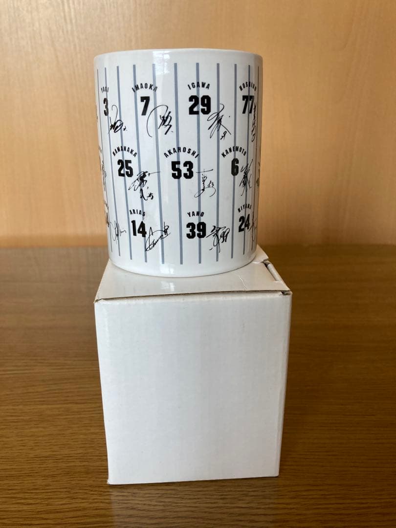 阪神タイガース コモゴールと2003年優勝記念マグカツプ