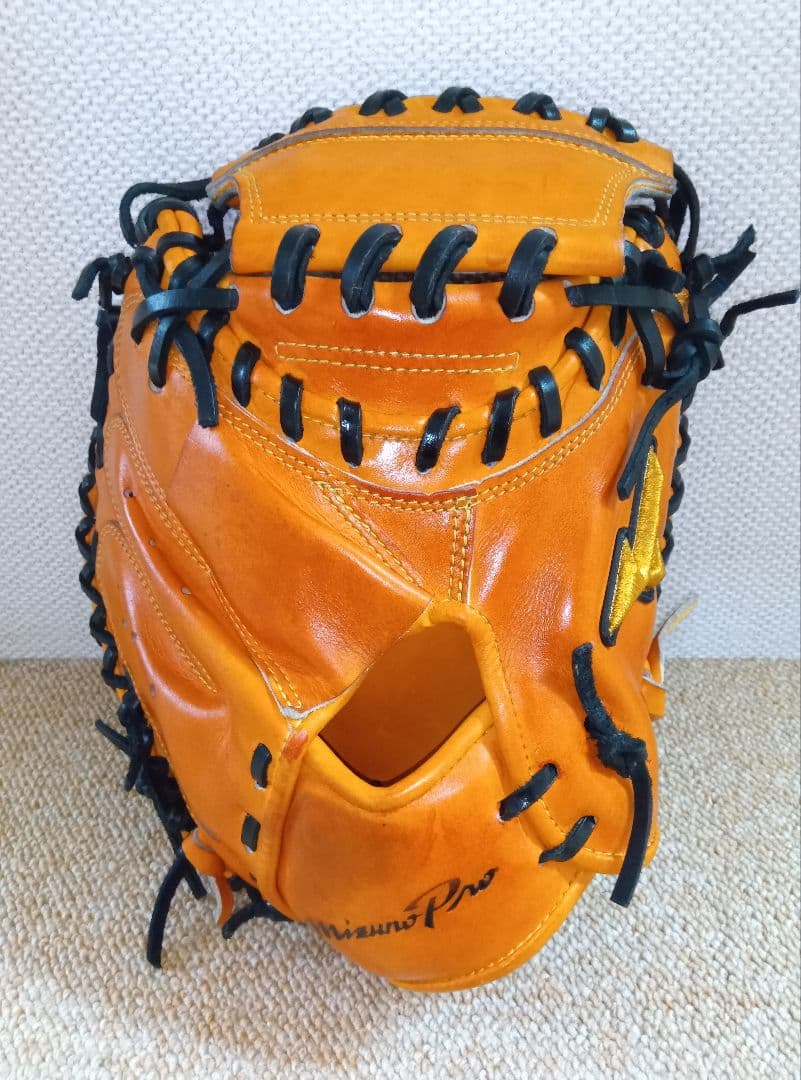 【くまさま専用】【ミズノプロ】【写真追加】キャッチャーミット一般軟式、外使用無し