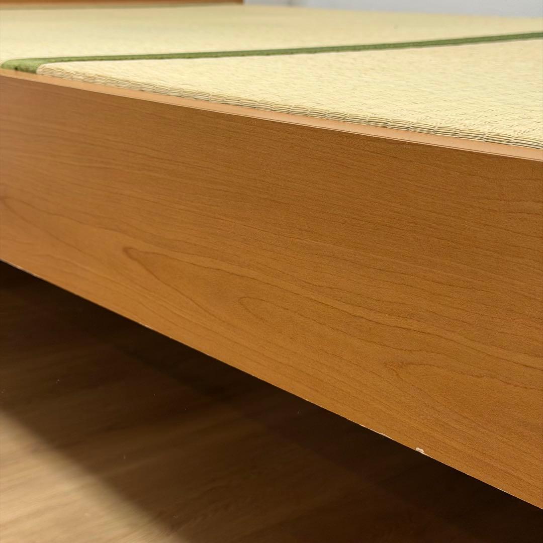 【直引渡し・埼玉】畳ベッド シングル ナチュラルウッド色
