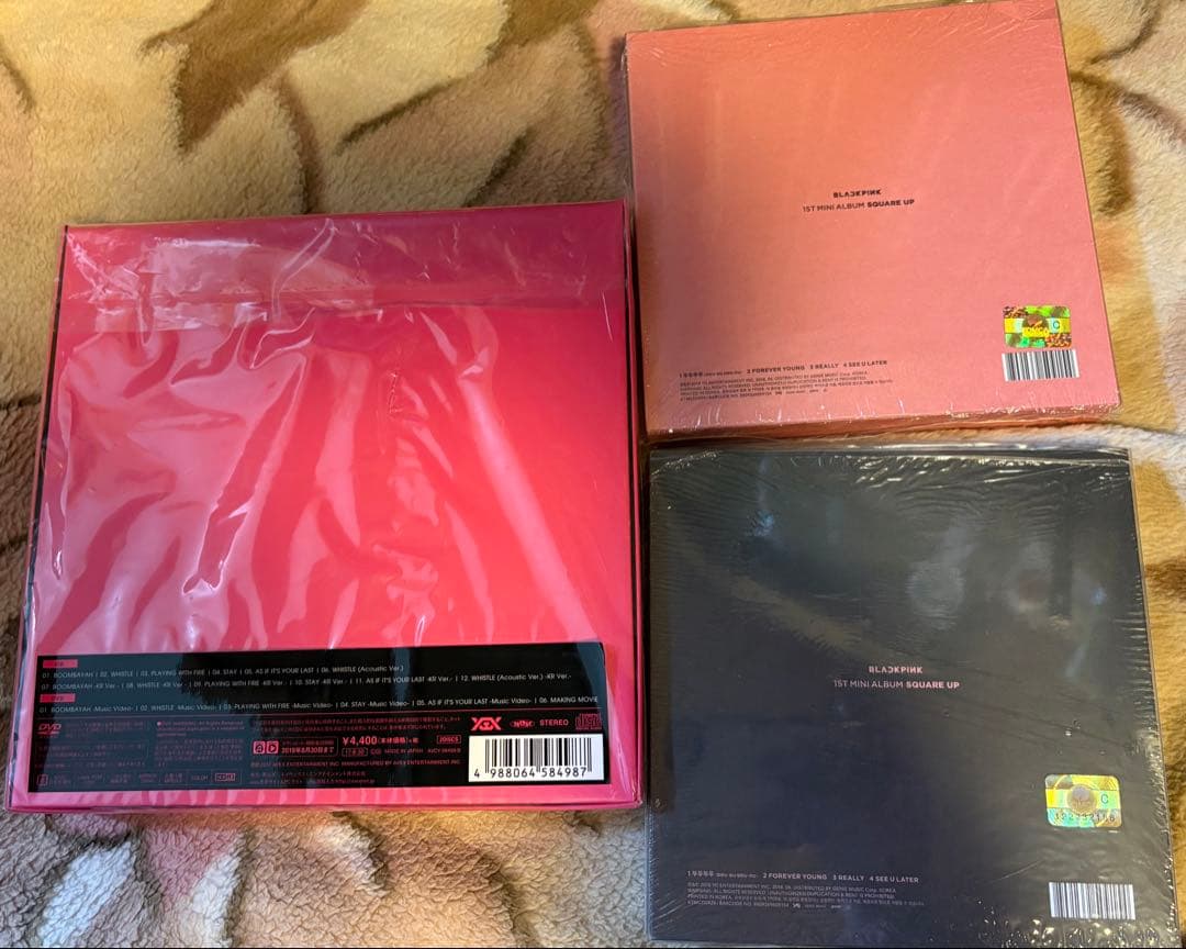 BLACKPINK アルバムCD&DVD & 韓国アルバムCD2枚セット
