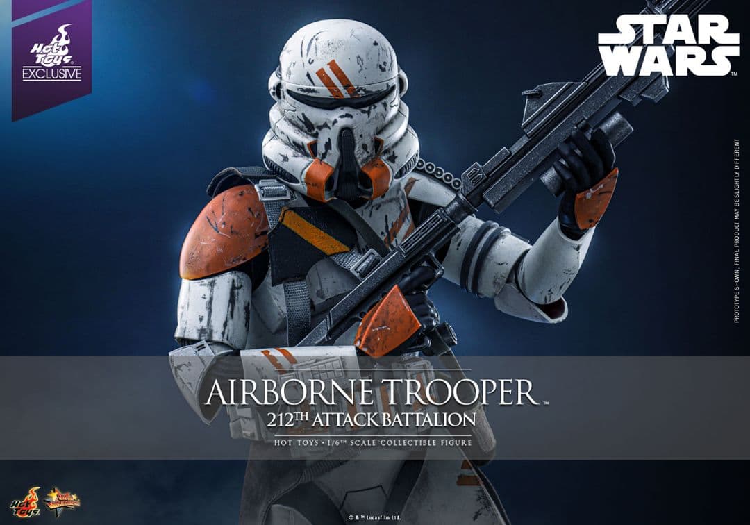 HOT TOYS 『スター・ウォーズ』エアボーン・トルーパー（第212突撃大隊）