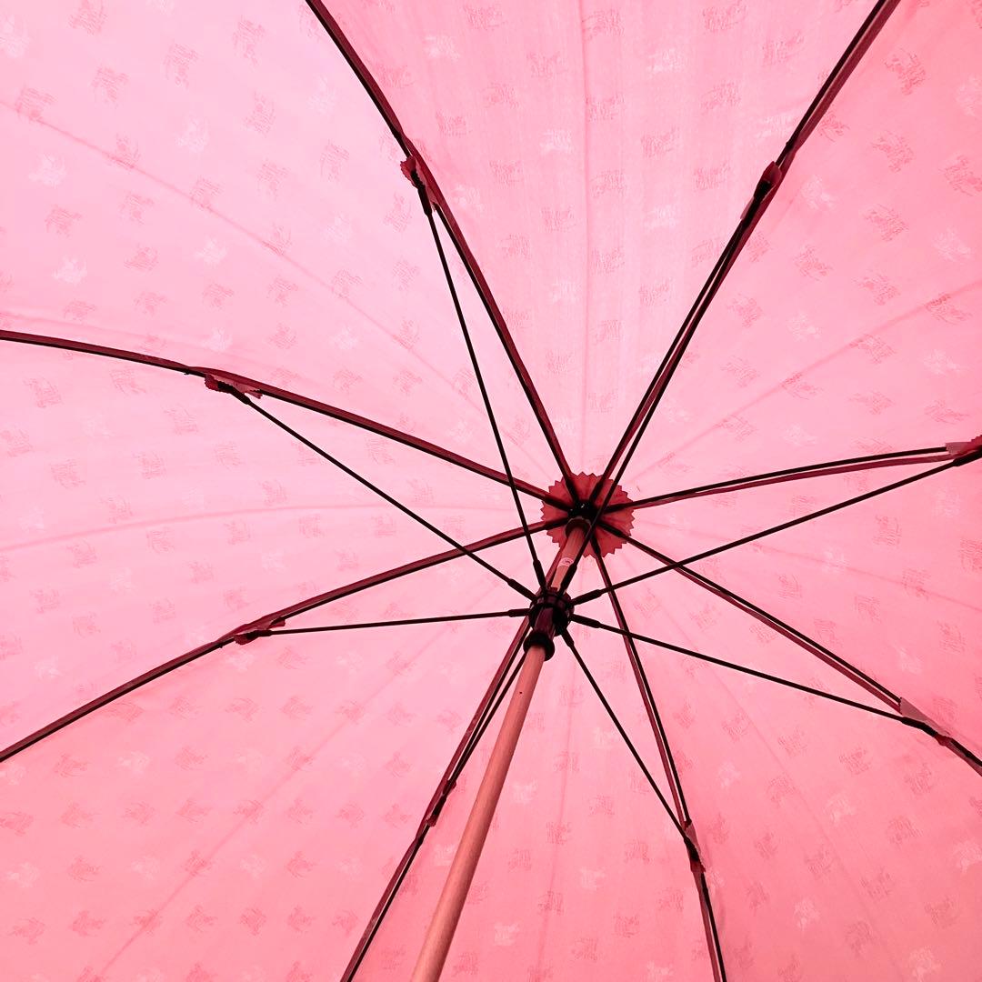 BURBERRY バーバリー 傘 アンブレラ ピンク かさ 雨傘 長傘