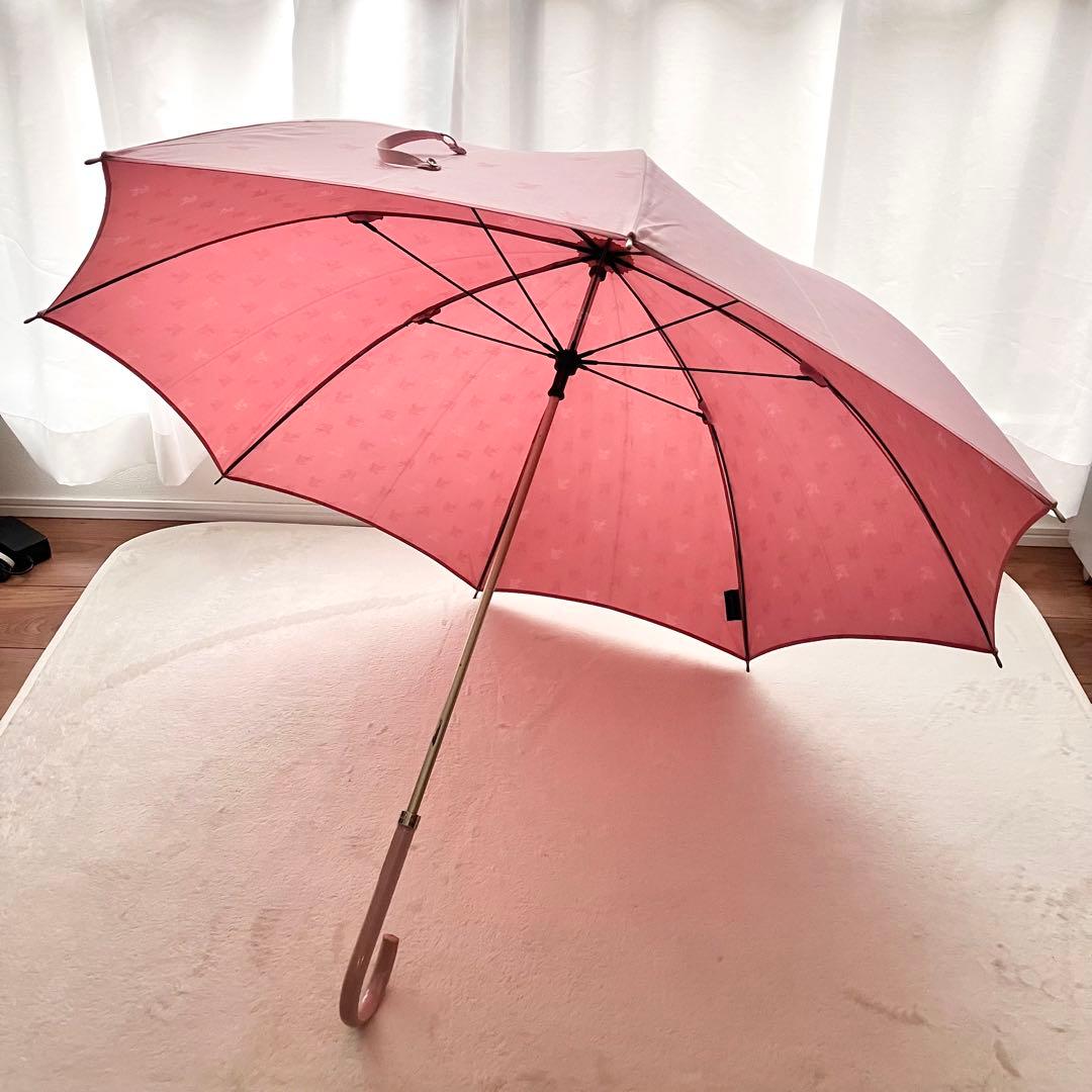 BURBERRY バーバリー 傘 アンブレラ ピンク かさ 雨傘 長傘