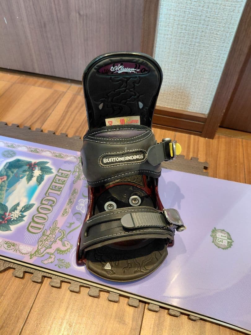 人気機種！BURTON×バートン バインディング付き 即ノリ！スノーボードセット
