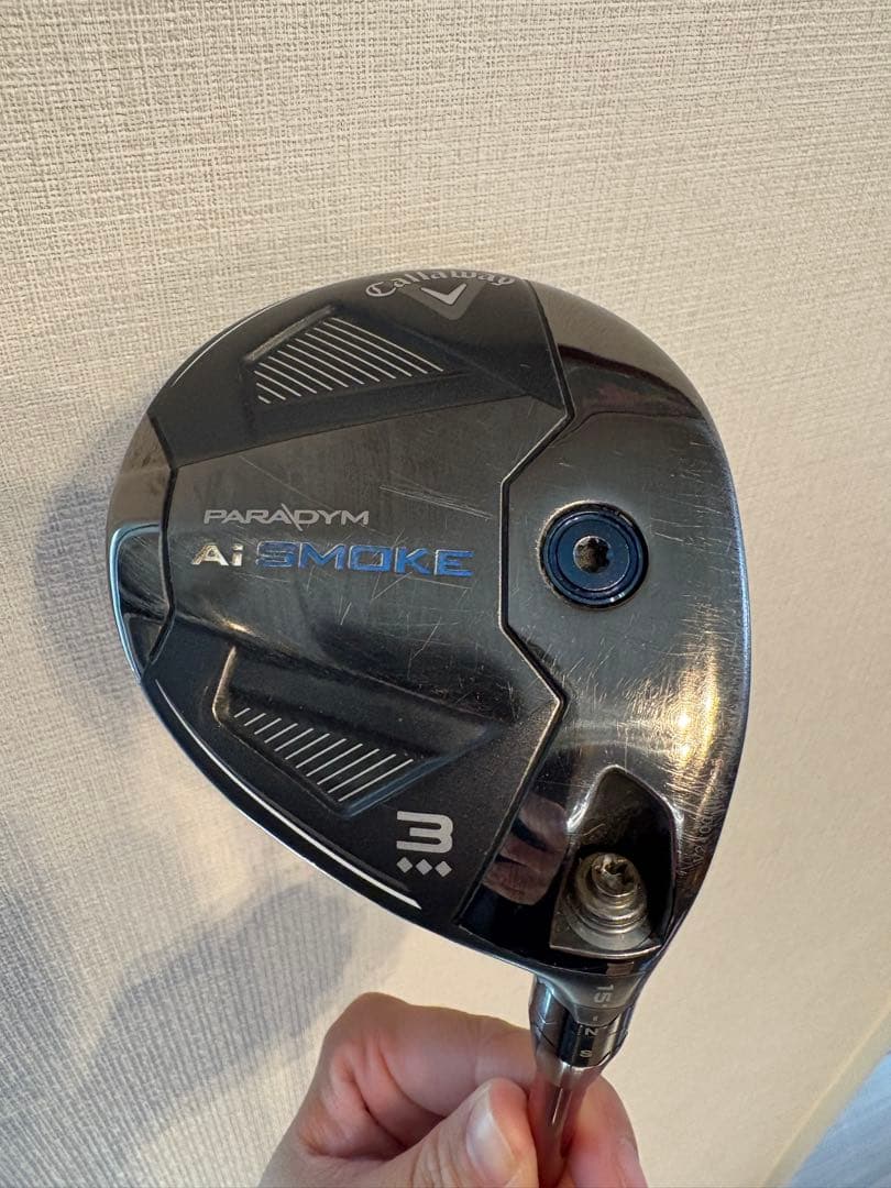 キャロウェイ　パラダイム　Ai スモーク 3W ベンタスレッドTR6 S