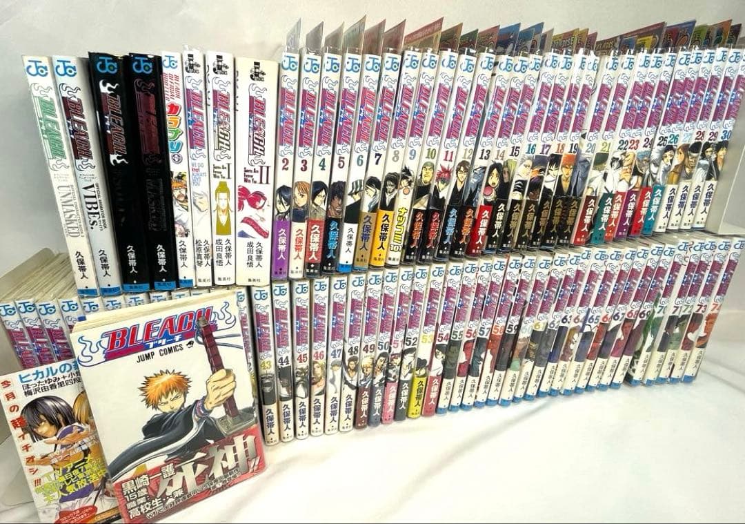 【極稀少・完備品】BLEACH 全74巻 ＆ 公式ファンブック 5冊セット