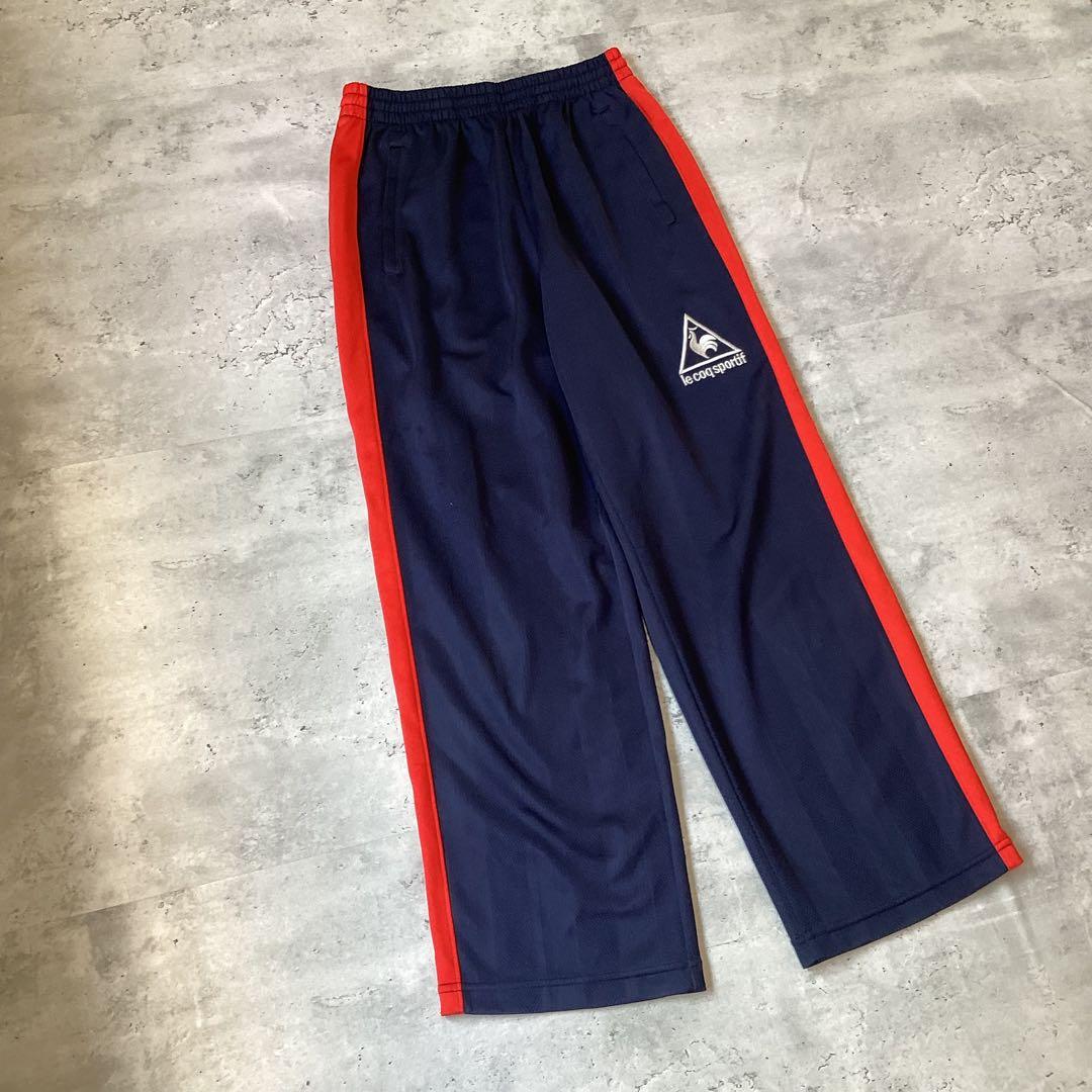 le coq sportif ルコックスポルティフ　ジャージパンツ　ネイビー