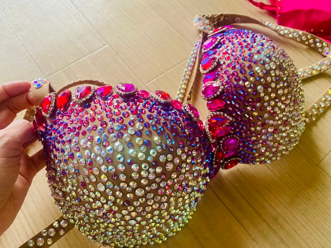 【貴重】入手困難isadora designベリーダンスコスチューム衣装♡ピンク