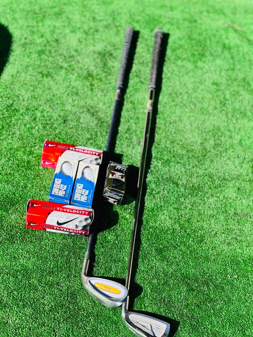 Nike VR Pro ゴルフクラブ2本セットとボール