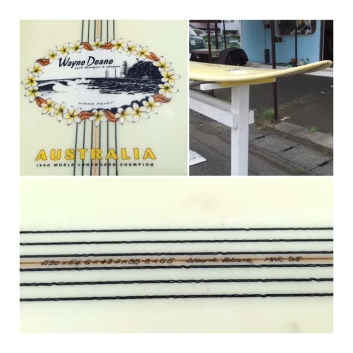 中古☆ファンボード　７’５　Wayne Deane surfboards