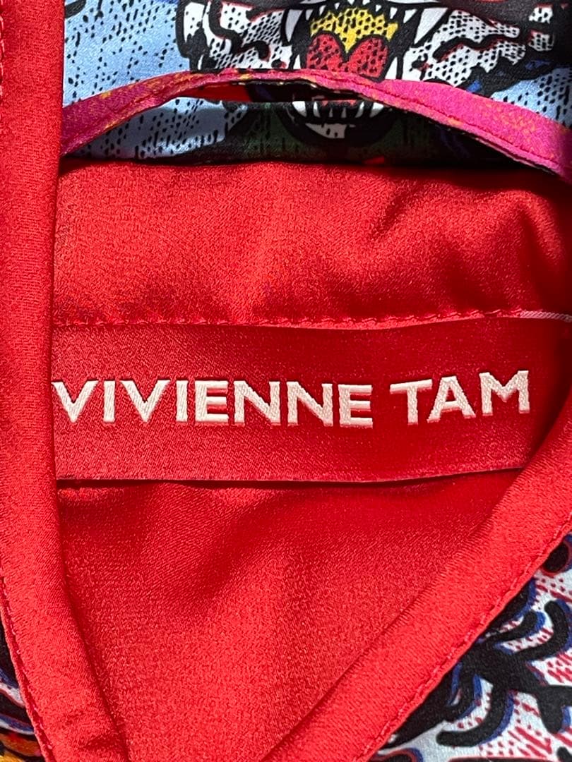 VIVIENNE TAM 中綿 オーバーシルエット チャイナ ジャケット