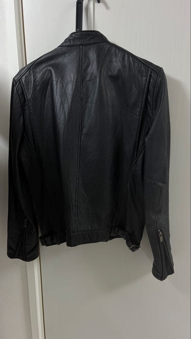 ジャケット・アウター leather jacket opium y2k dark wear