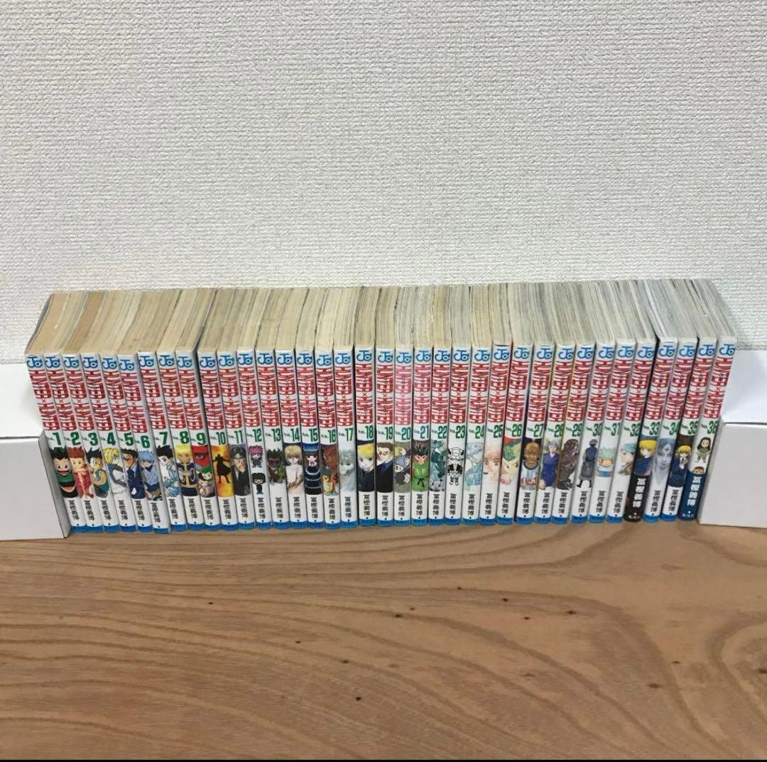冨樫義博 HUNTER×HUNTER ハンター×ハンター 1~36巻 まとめ売り