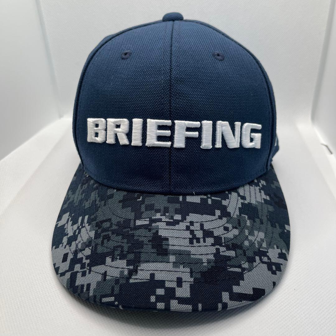 【極美品】BRIEFING ブリーフィング 迷彩　カモフラ　キャップ