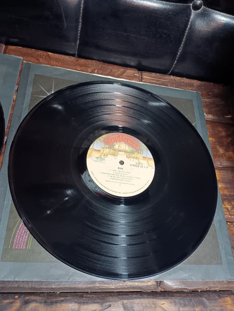 3LP 地獄の全貌 The originalsキッス KISS 特典　ステッカー