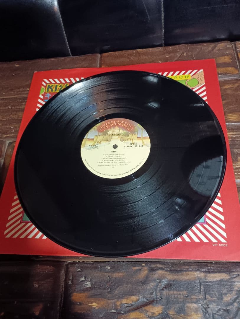 3LP 地獄の全貌 The originalsキッス KISS 特典　ステッカー