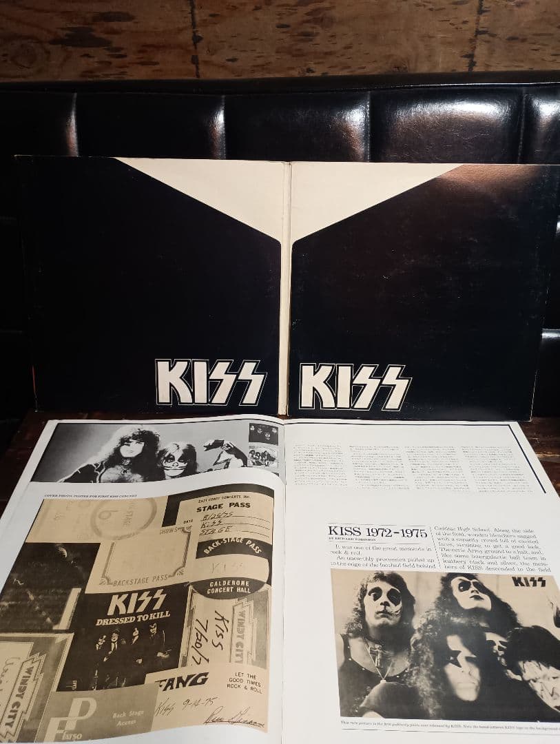 3LP 地獄の全貌 The originalsキッス KISS 特典　ステッカー