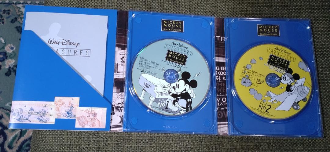 DVDソフト『ミッキーマウス／B&Wエピソード・カラーエピソード』など５セット