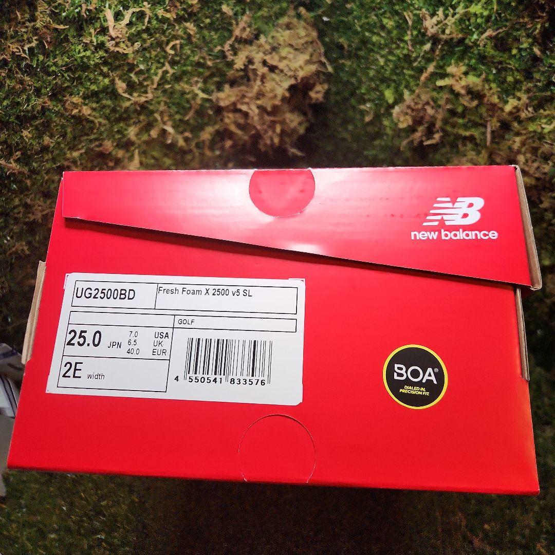 new balance　ニューバランス　ゴルフ　UG2500BD スパイクレス