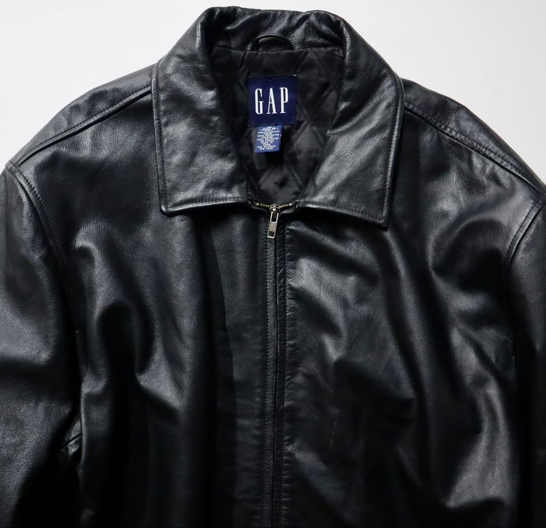h*i様 【OLD GAP】オールドギャップ 本革 レザージャケット ブラック