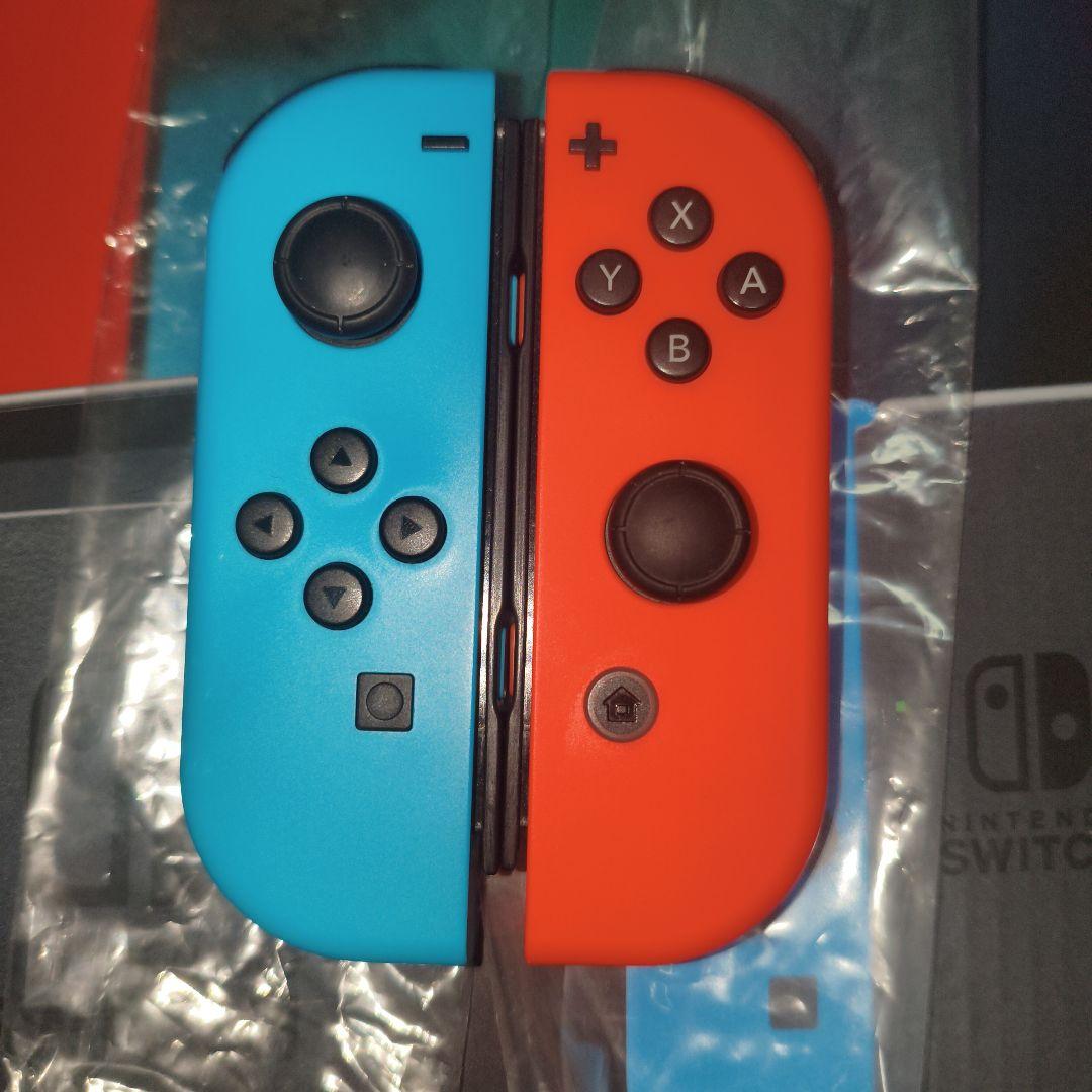 【バッテリー強化】Nintendo Switch ネオンブルー・レッド