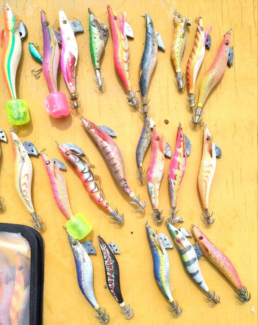 【F2】イカ釣り用 エギ 大量 まとめ売りセット