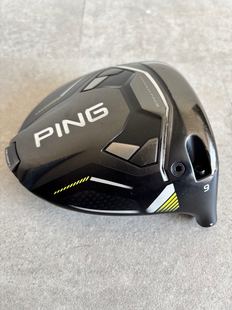 最新 PING G430 MAX 10K 9度 ヘッド単品 純正カバー付